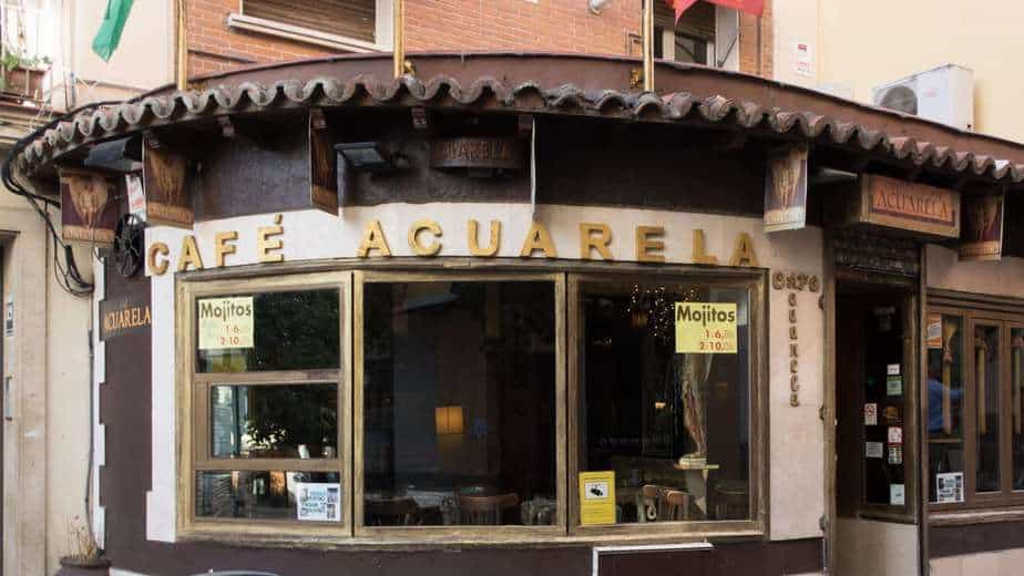 Café Acuarela à Chueca